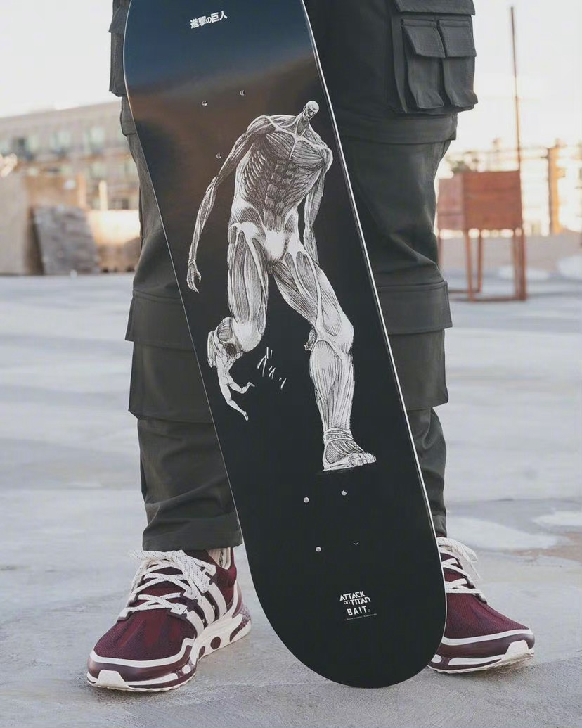 进击的巨人耐克联名的鞋,进击的巨人新联名原图