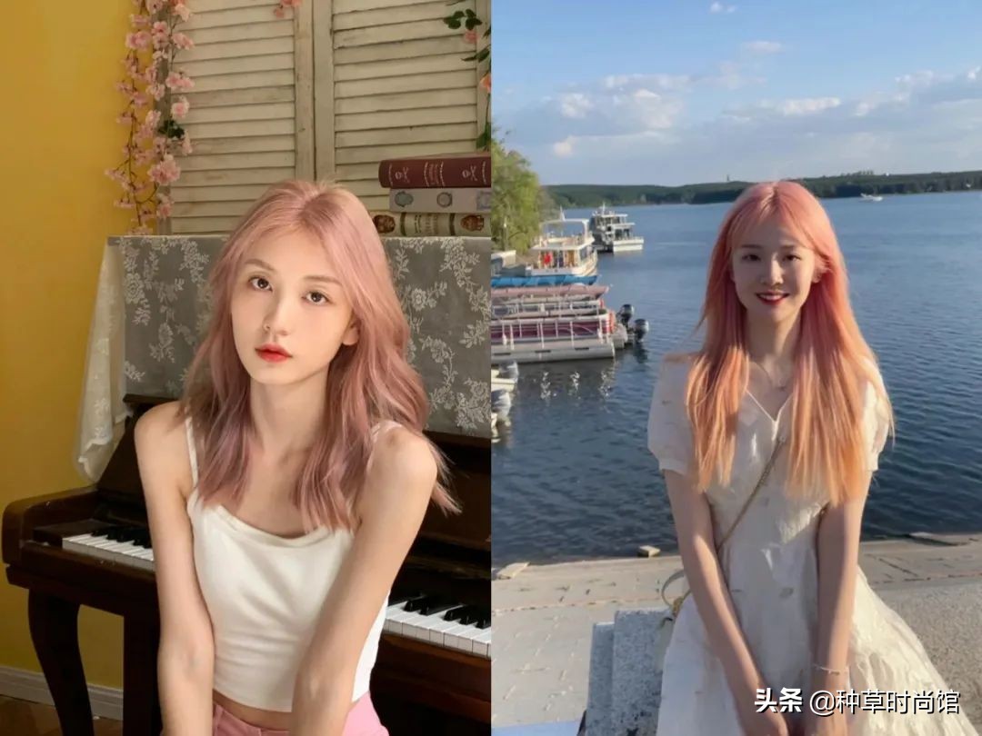 2022短发女流行发色冬季,显白发色2022流行色黄黑皮不用漂