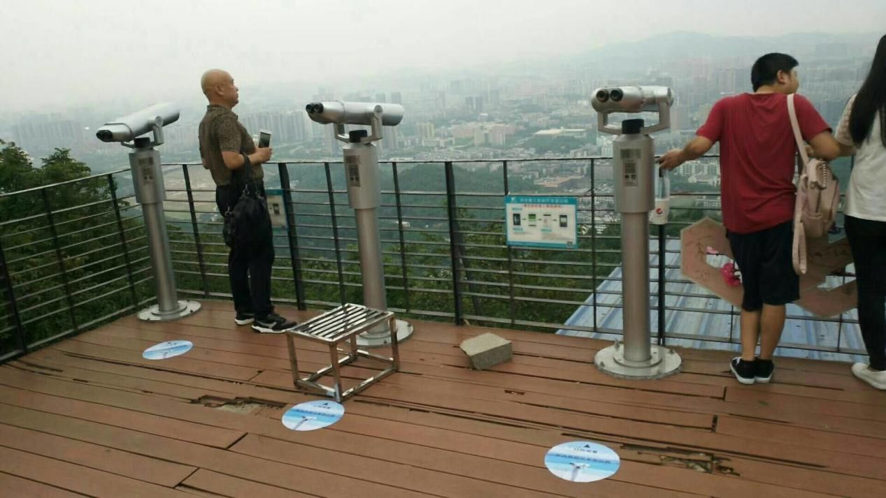 观景望远镜,观景望远镜和景区合作