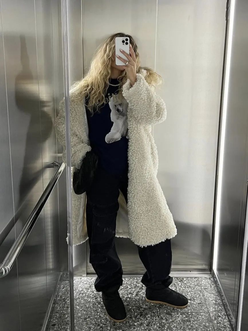 大毛毛的外套,大毛毛外套长款冬天