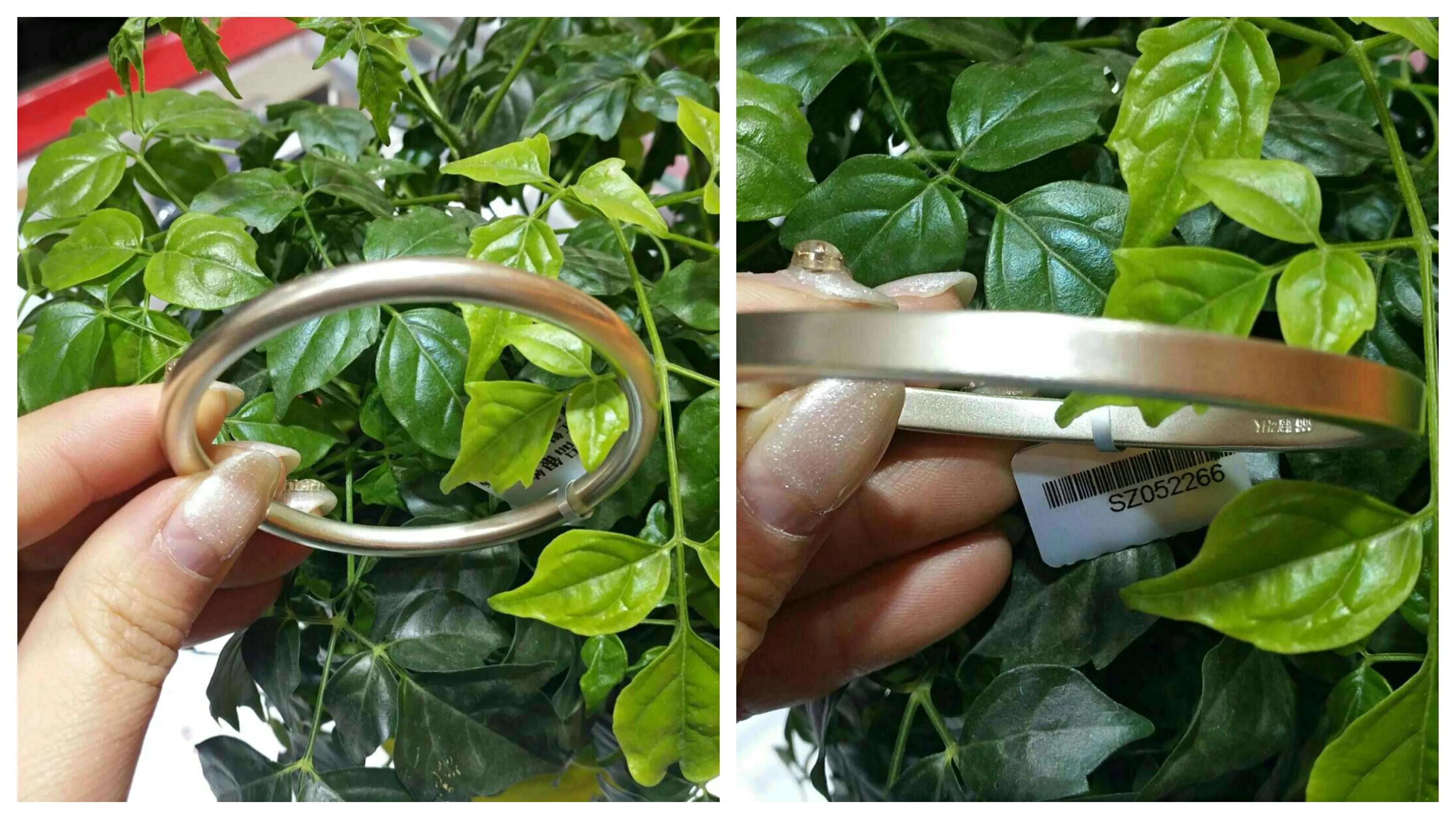 足银手镯哪种的款式最好看,足银999.9今年最流行的银手镯