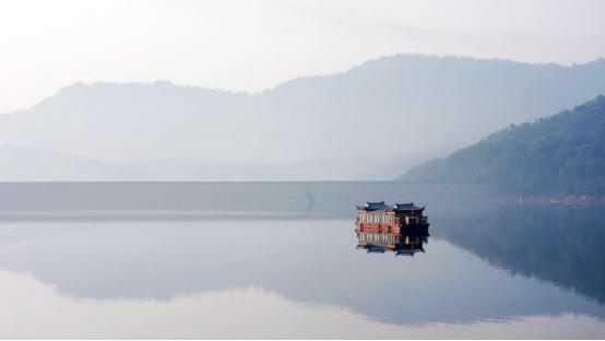 宁波九龙湖山水风景如画,宁波九龙湖景区