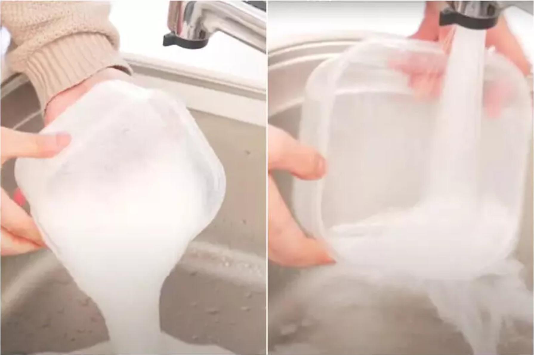 塑料盒染色后怎么处理,保鲜盒染色了怎么洗掉