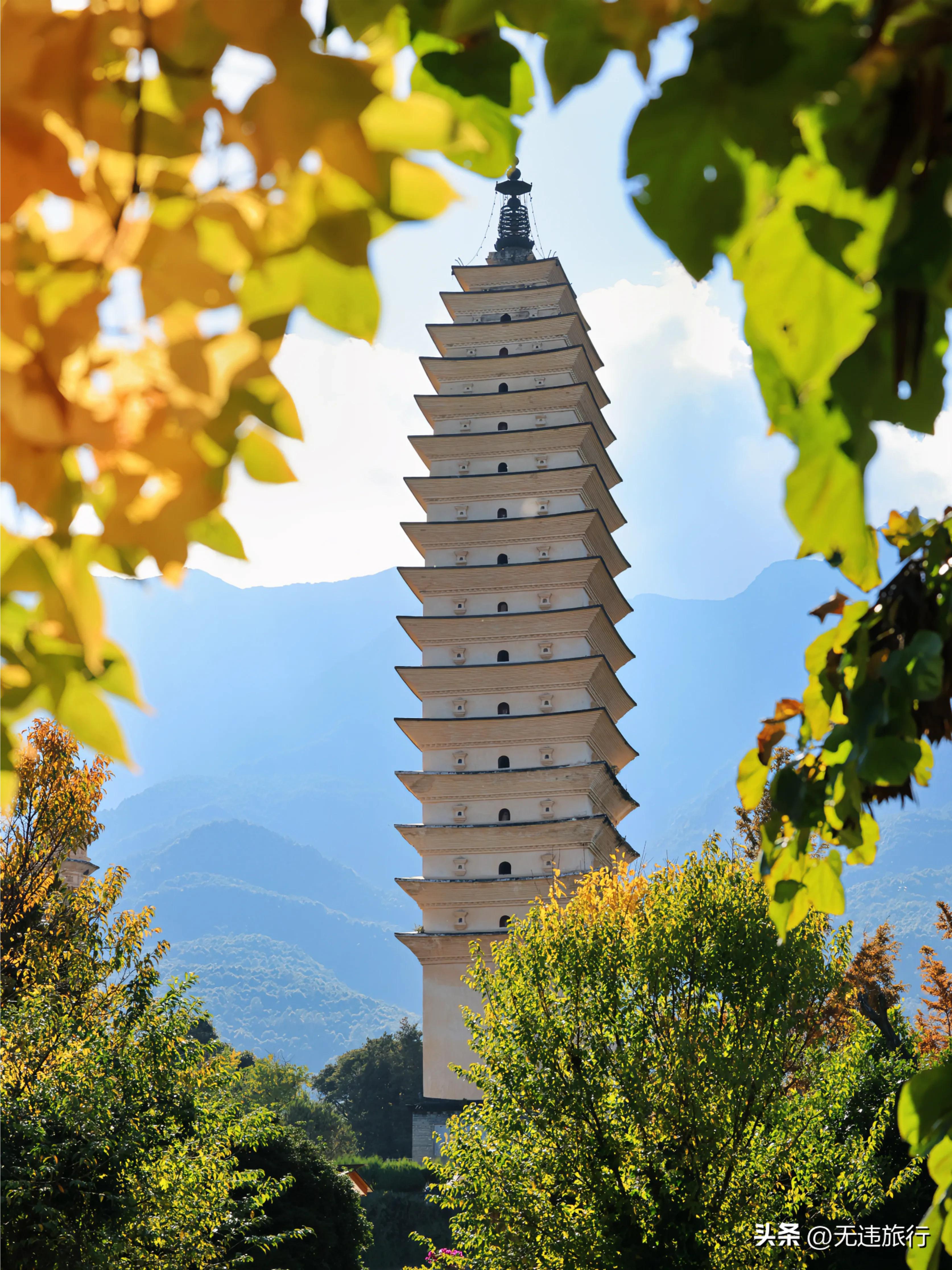大理三塔自驾游,大理三塔游玩视频
