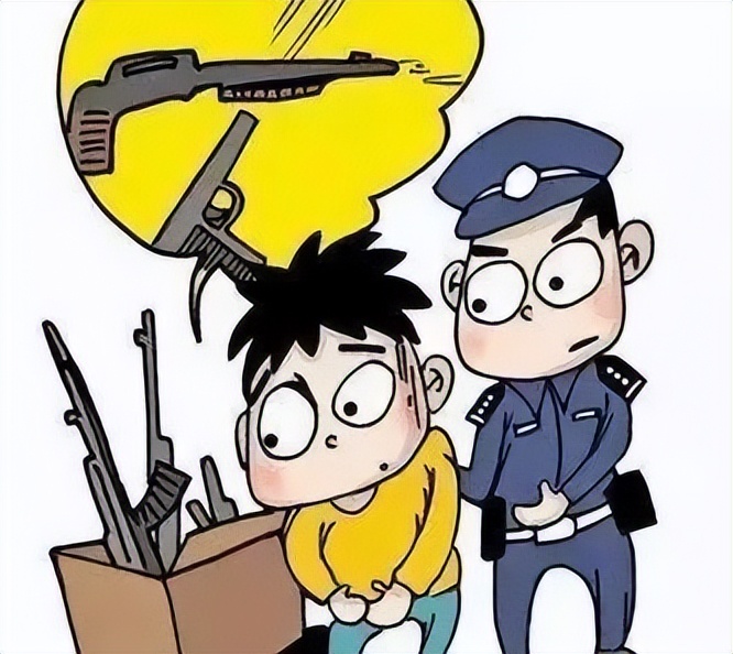 【春雷行动】网上购买仿真枪改造后炫耀被拘
