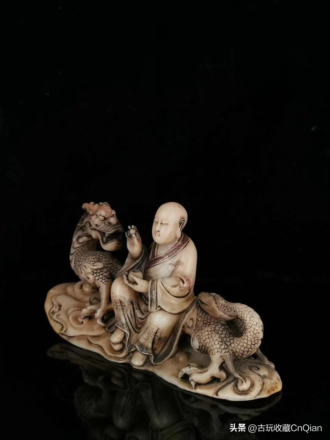 寿山芙蓉石如意摆件,寿山芙蓉石罗汉印章