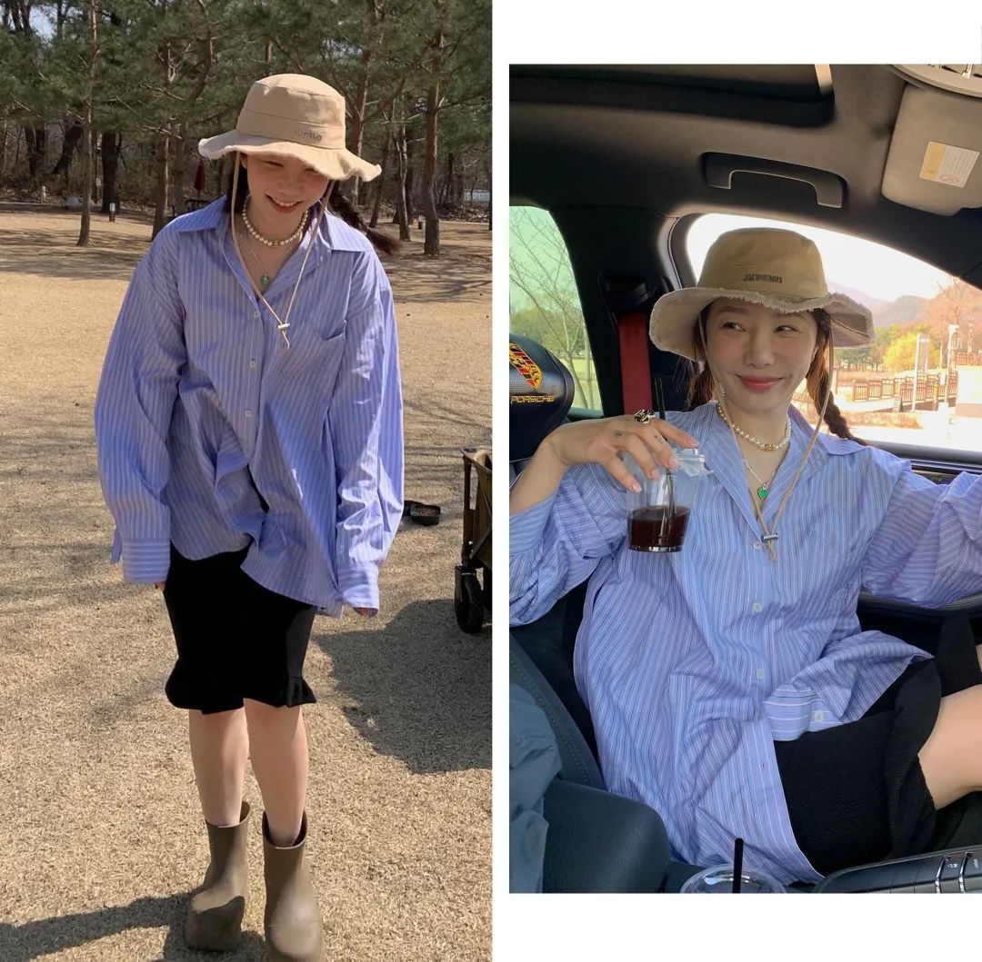 衬衫控必学五种穿法,衬衫控搭配女