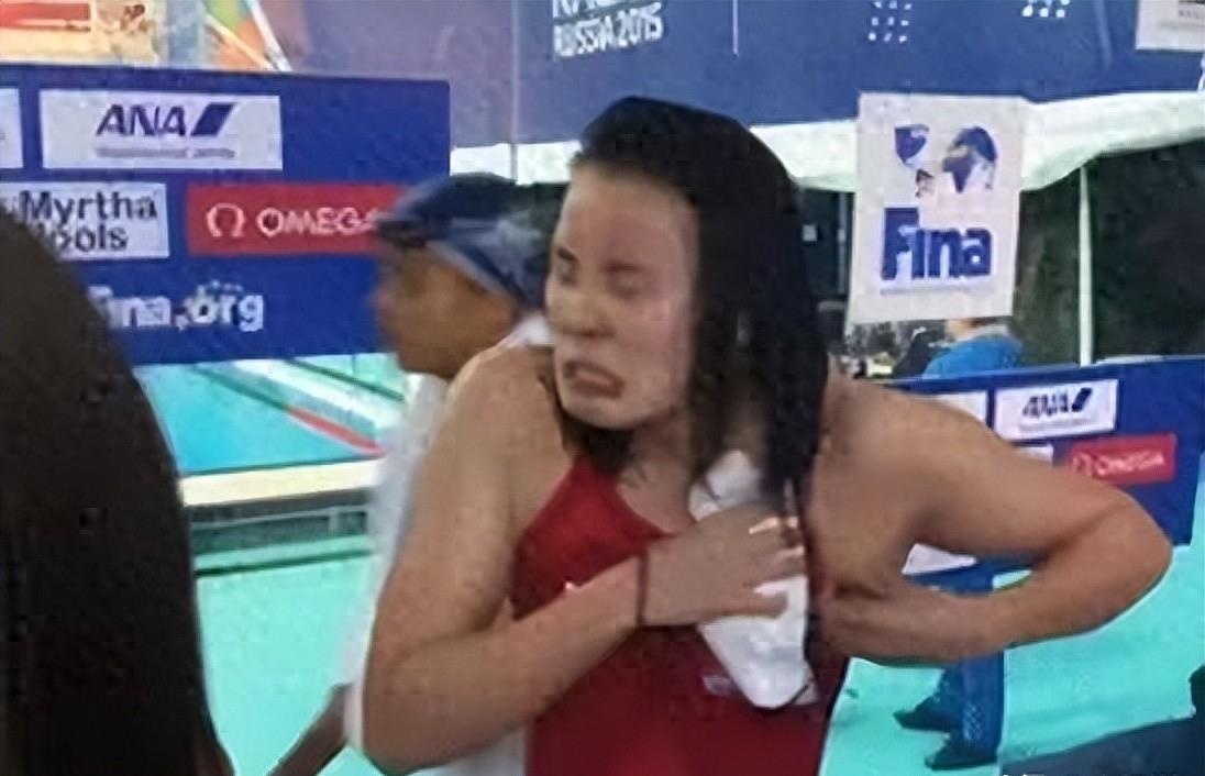 女运动员哽咽,女运动员比赛哭了