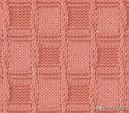 推荐一款精致又实用的毛衣,几款漂亮的棒针花样值得收藏
