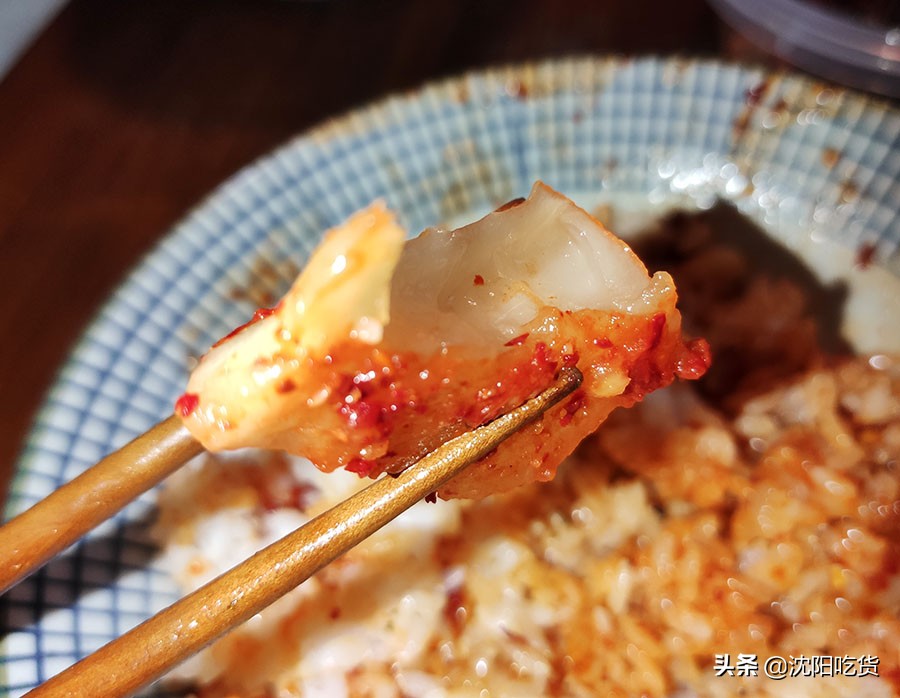 生螃蟹海苔拌饭,吃海苔生腌酱螃蟹