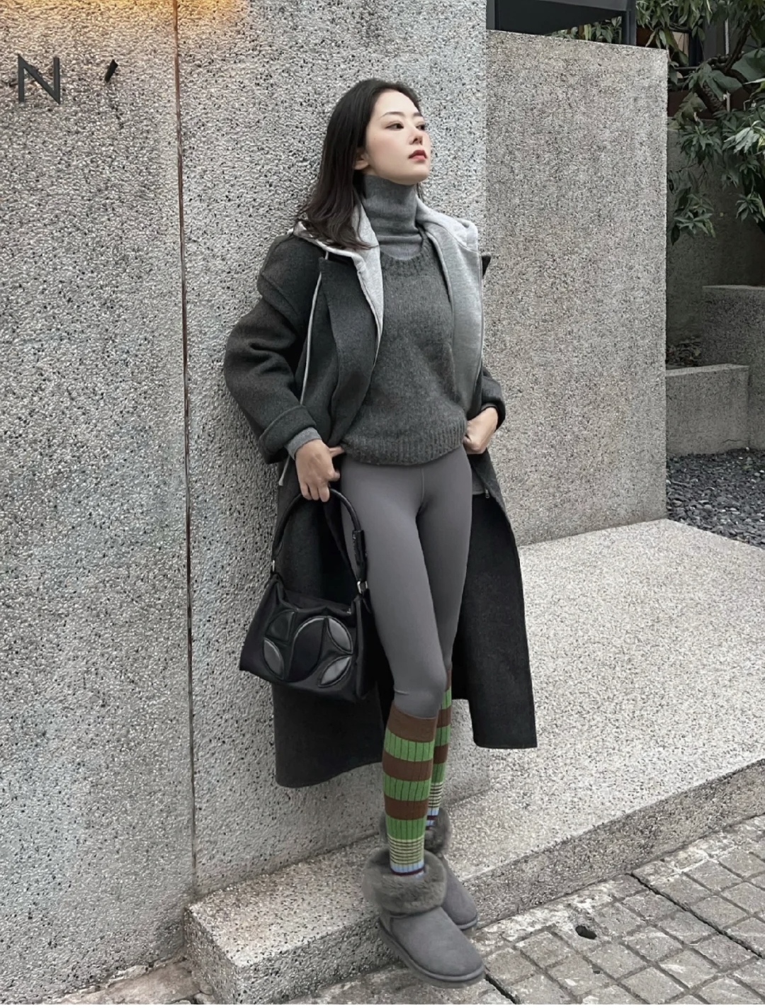 瑜伽裤穿出自然不做作风情,瑜伽裤穿出高级感