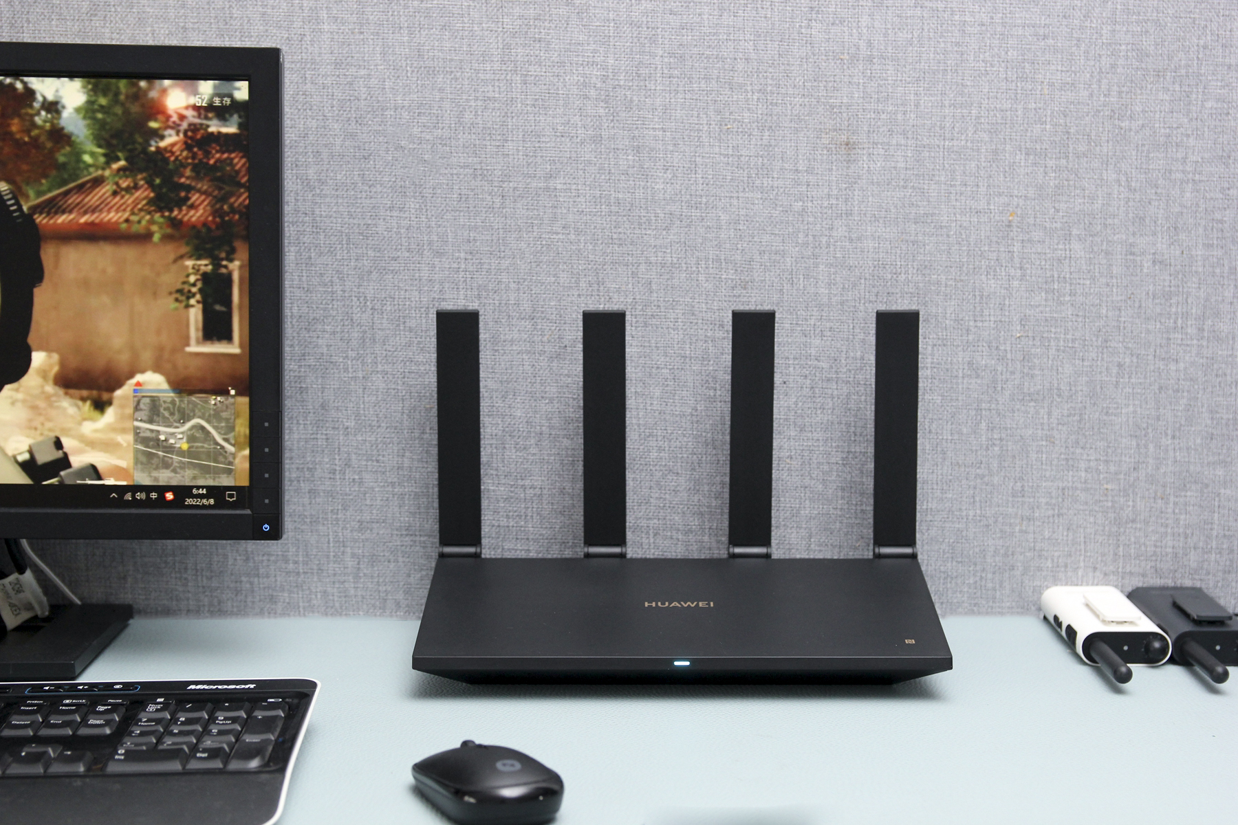 华为路由器ax6深度评测,华为路由器ax6穿墙能力