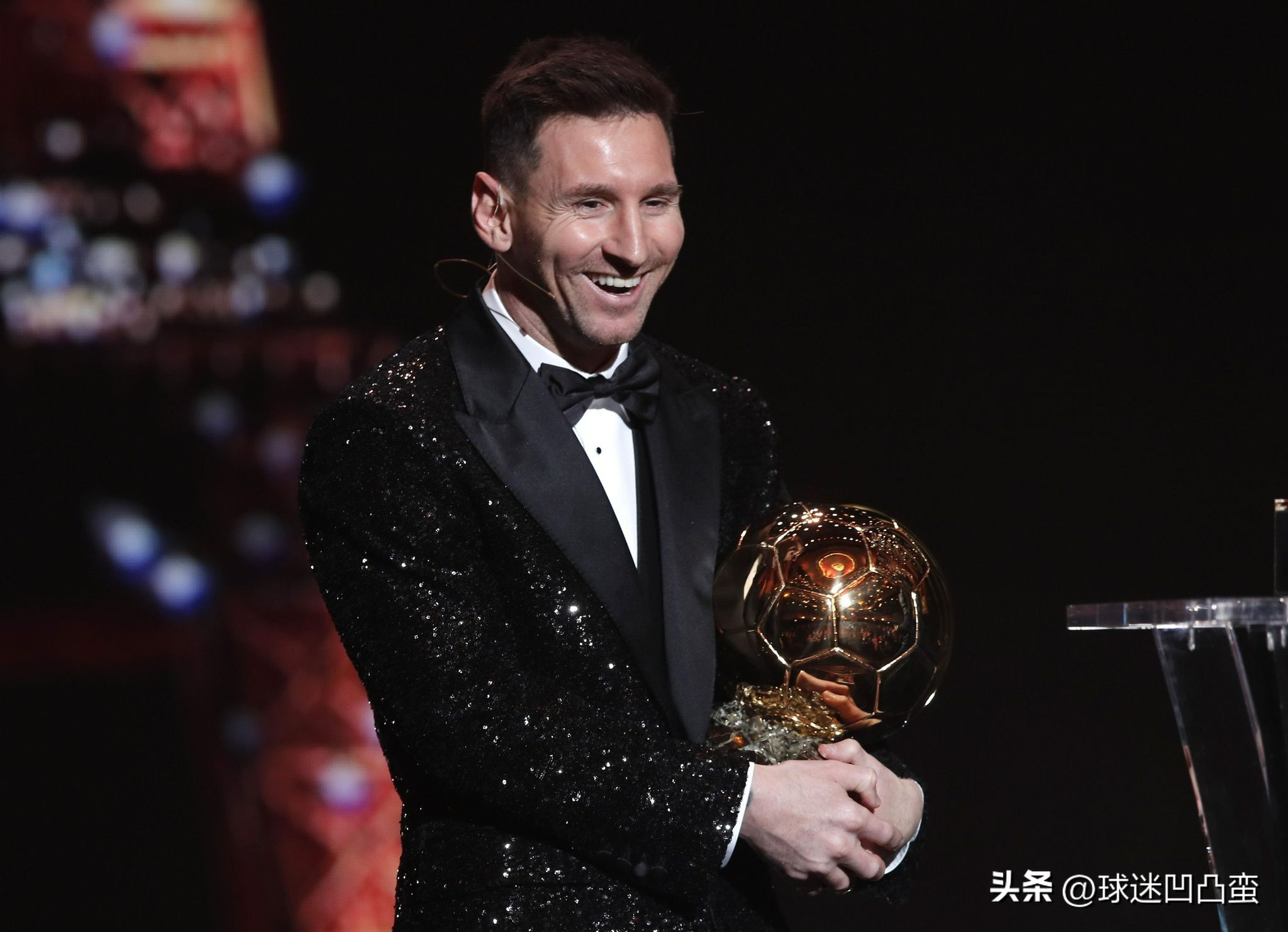 梅西7次金球奖颁奖原视频,梅西四连庄金球奖什么含金量
