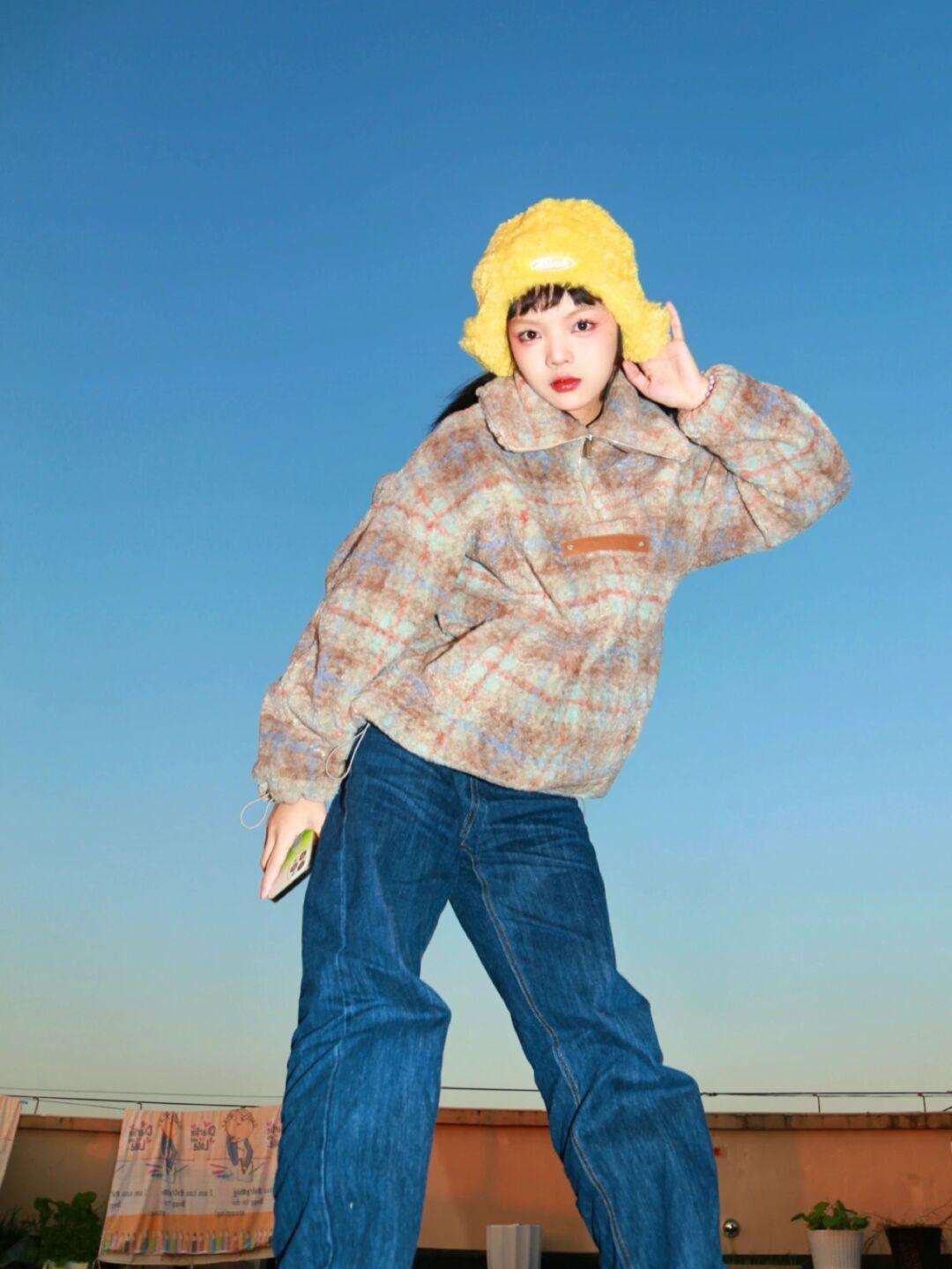 软糯羊羔绒外套,软软糯糯毛绒绒外套