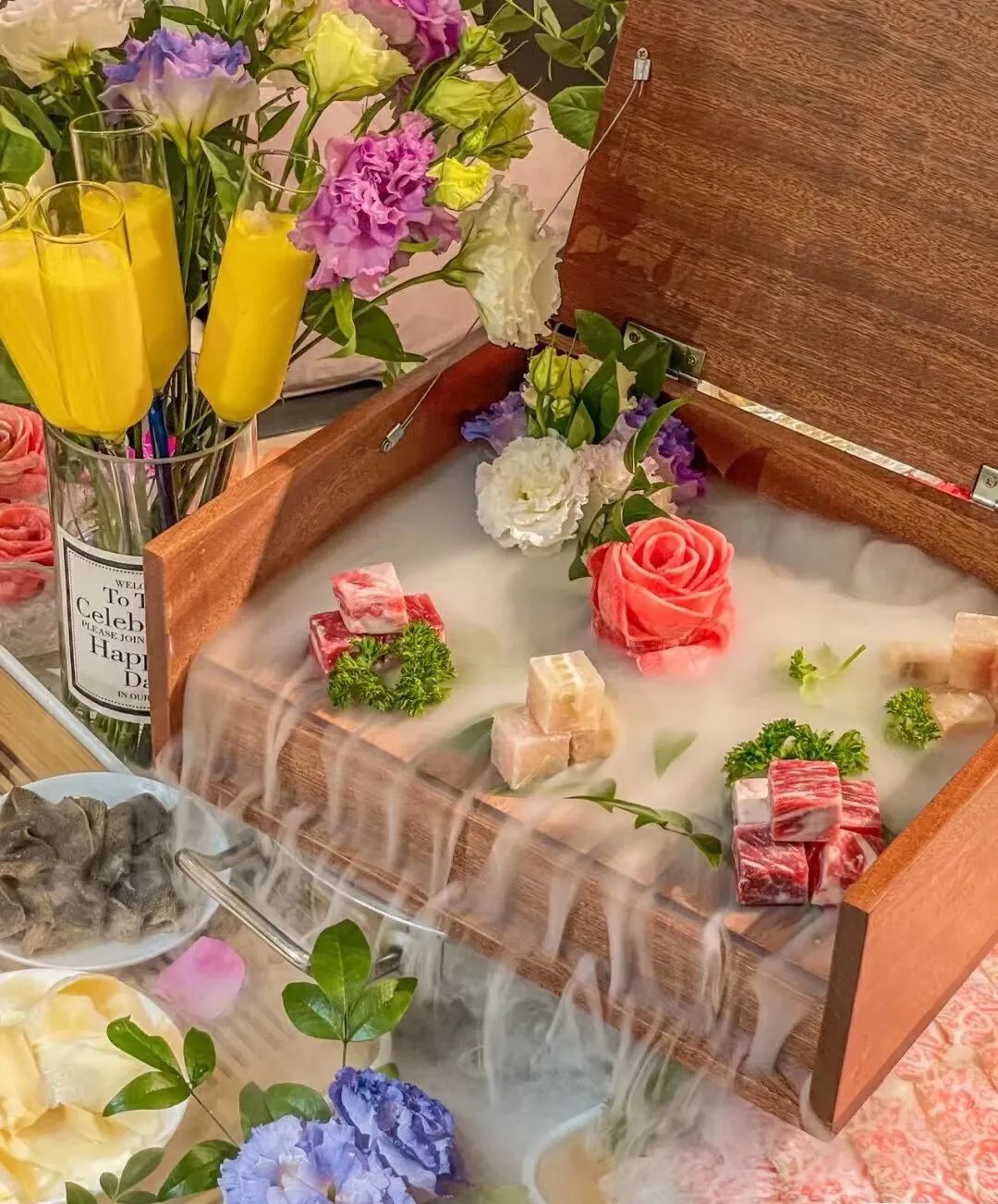 火锅菜品100种摆盘图片大全,火锅摆盘推荐高颜值