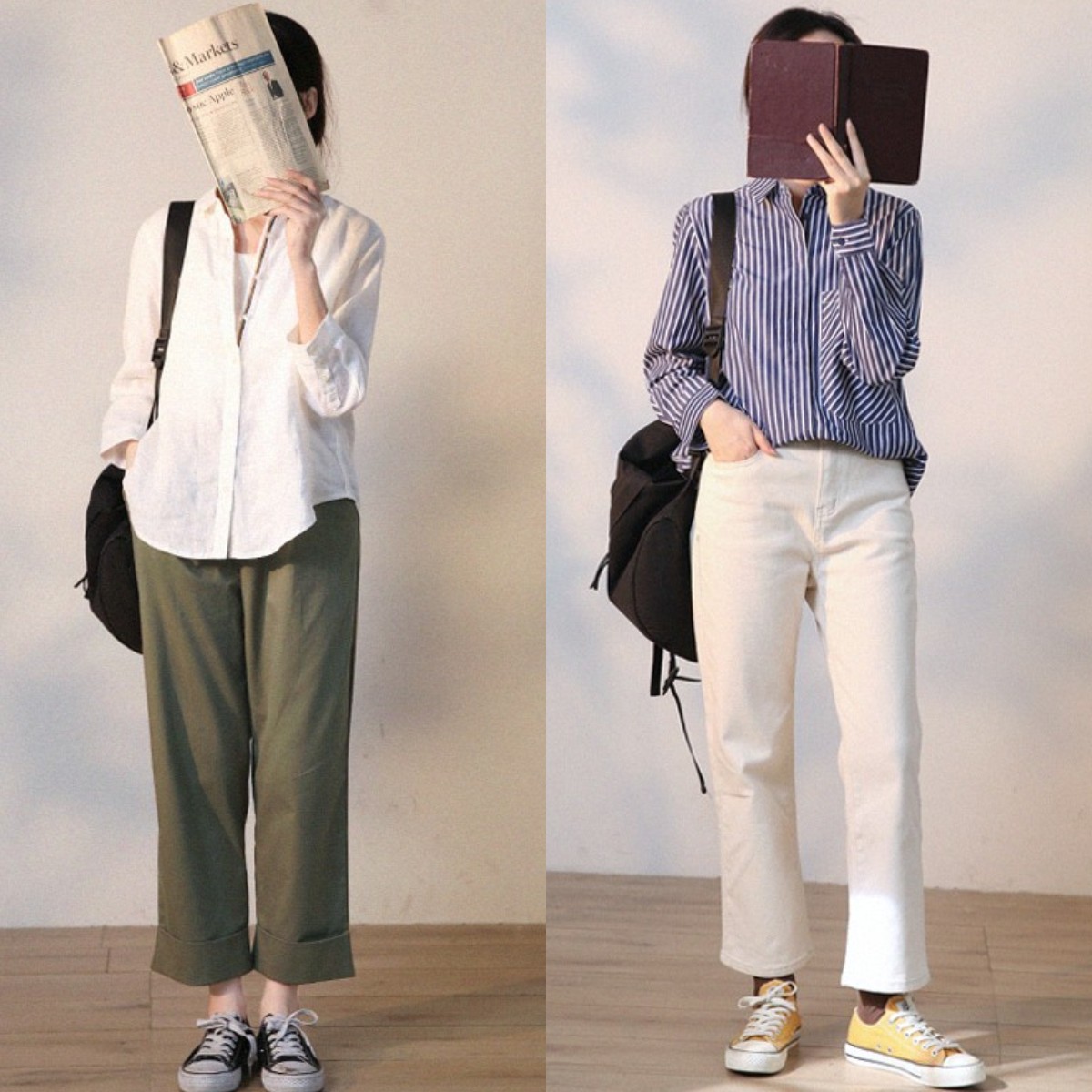 九分裤如何穿搭好看,九分裤的裤子怎么穿才好看