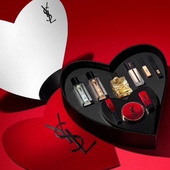 ysl圣罗兰限定红唇波普,ysl圣罗兰皮气垫情人节限定礼盒