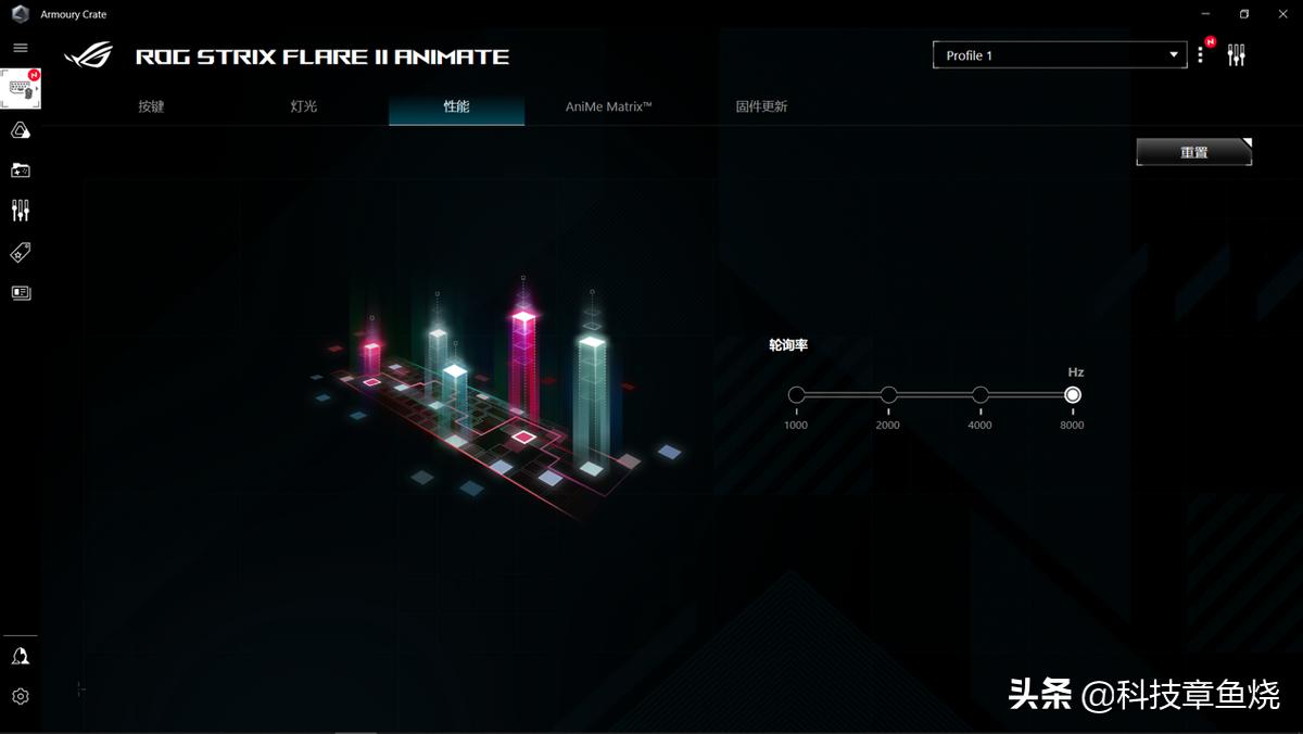rog键盘耀光2键盘图,rog键盘耀光2幻测评