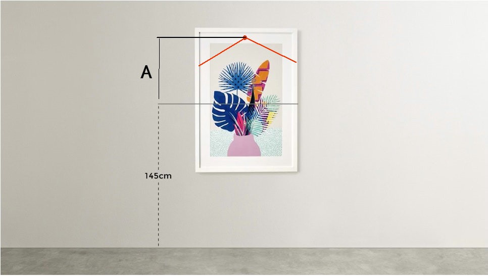 墙上如何挂画显得高级感,墙面挂画的6个建议一定要知道吧