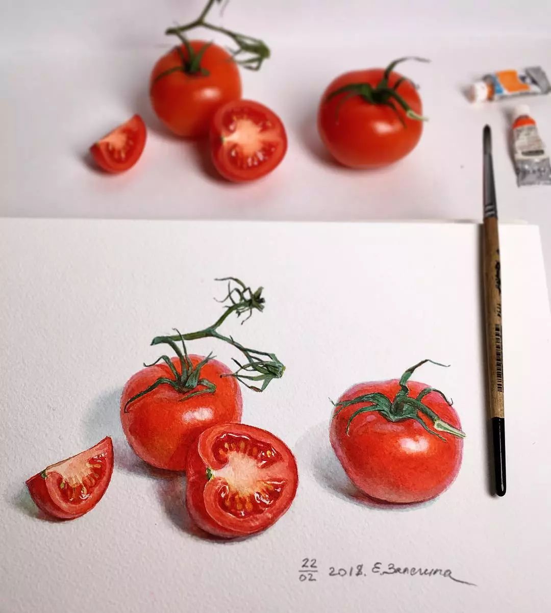 水彩画面脏？颜色单薄？不会调色，简单教程让你从小白变成大神