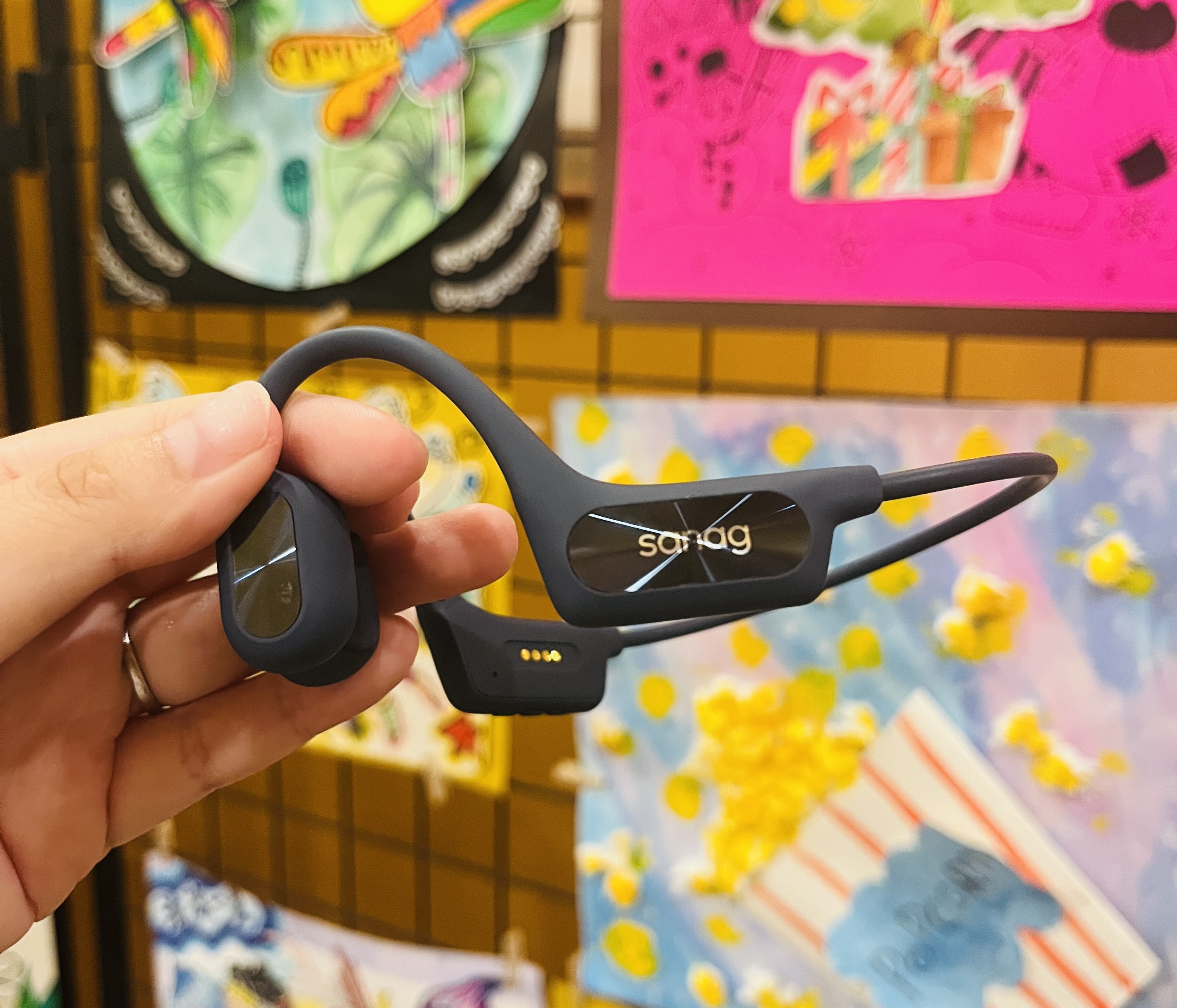 sanaga50s骨传导耳机测评,sanag运动耳机a50spro