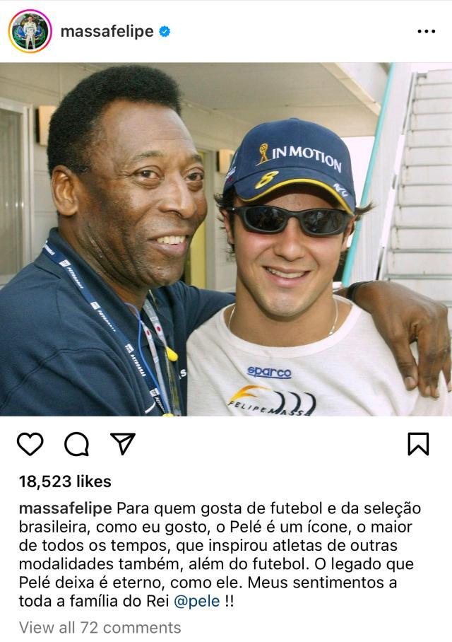 众明星悼念贝利,多名球星悼念贝利