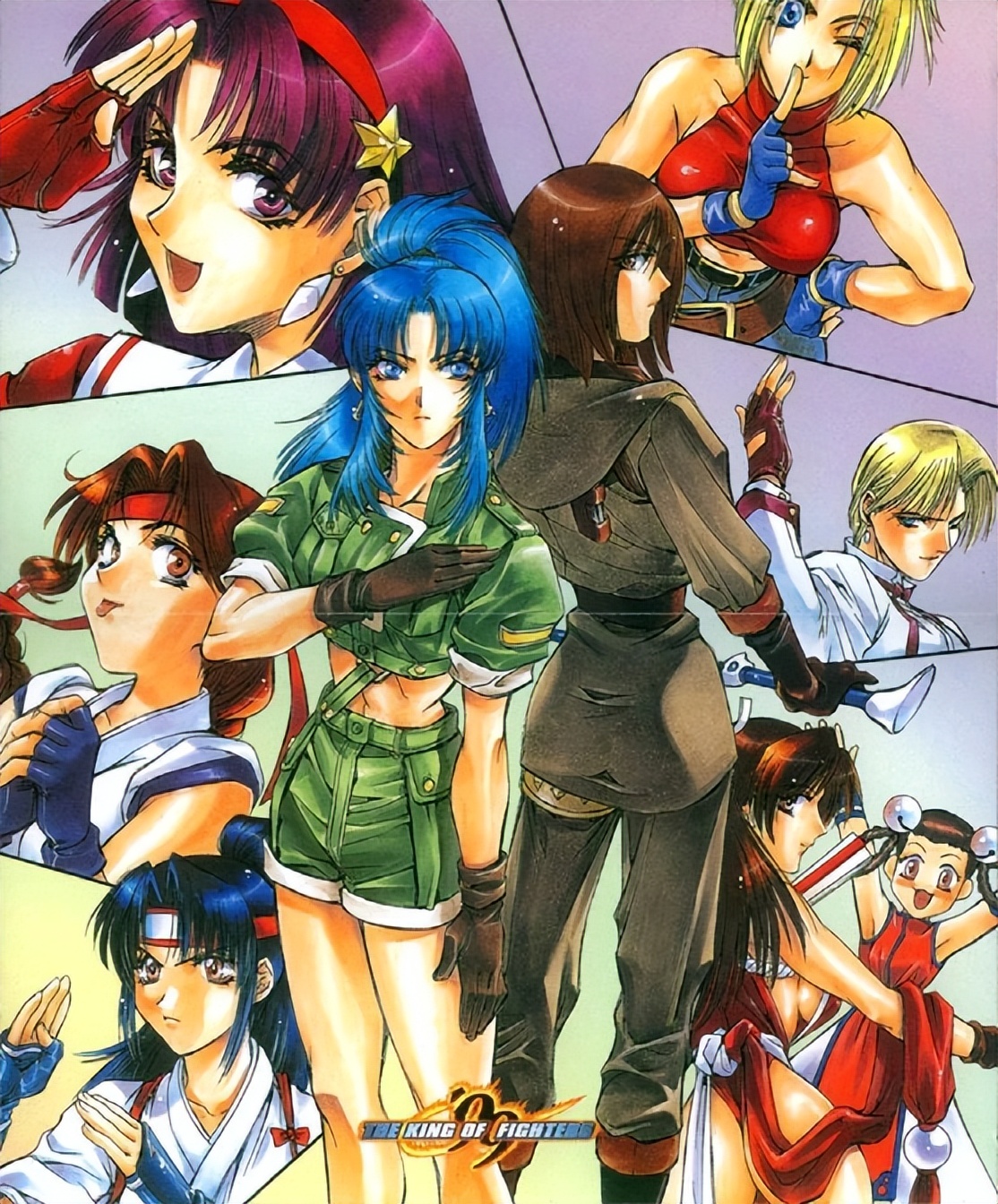 穿着严实却性感非常，十八岁就被称为“女王”，拳皇怒队鞭女薇普