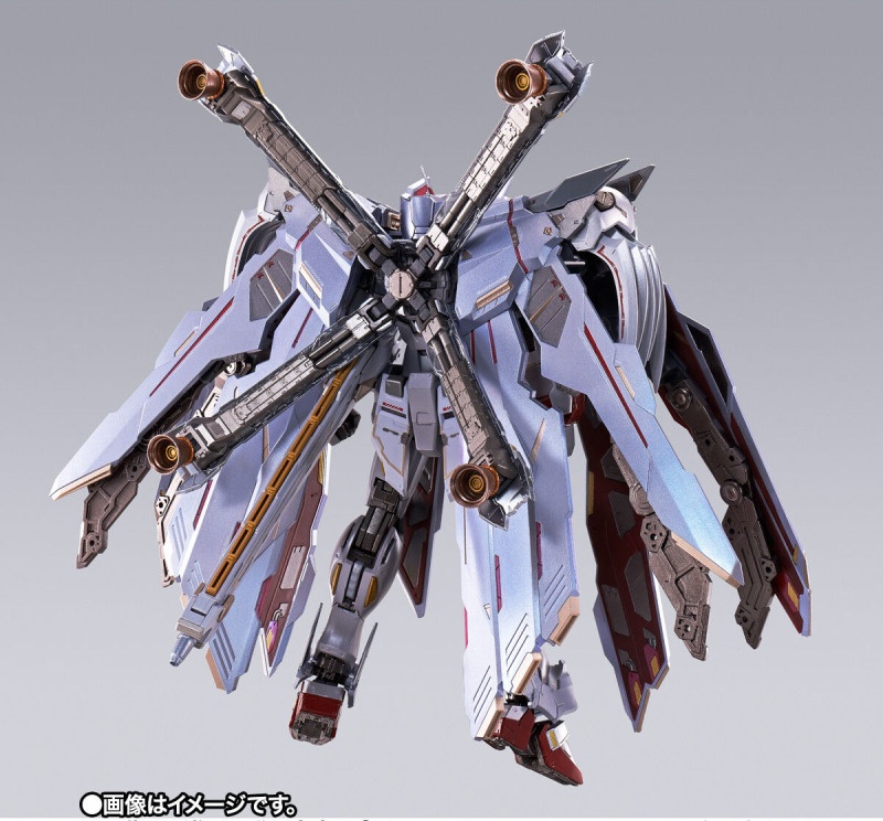 模玩资讯：万代METALBUILD海盗高达X-0全覆式披风