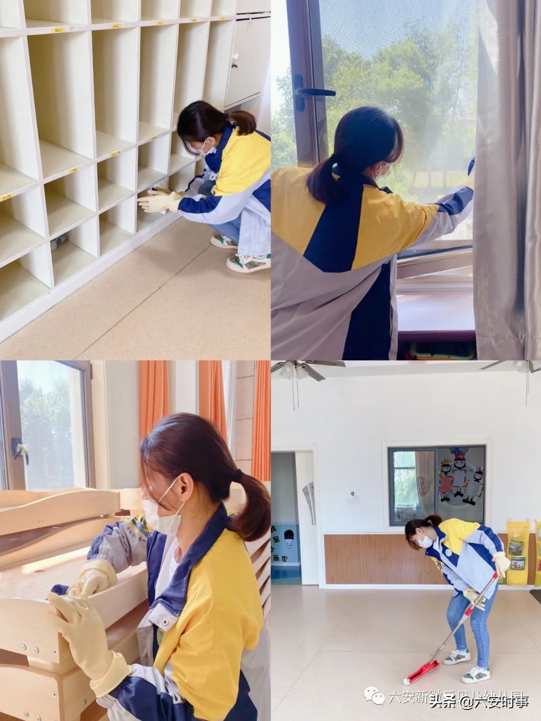 全力以“复”，“幼”见美好--六安新徽乐贝儿幼儿园复课准备工作