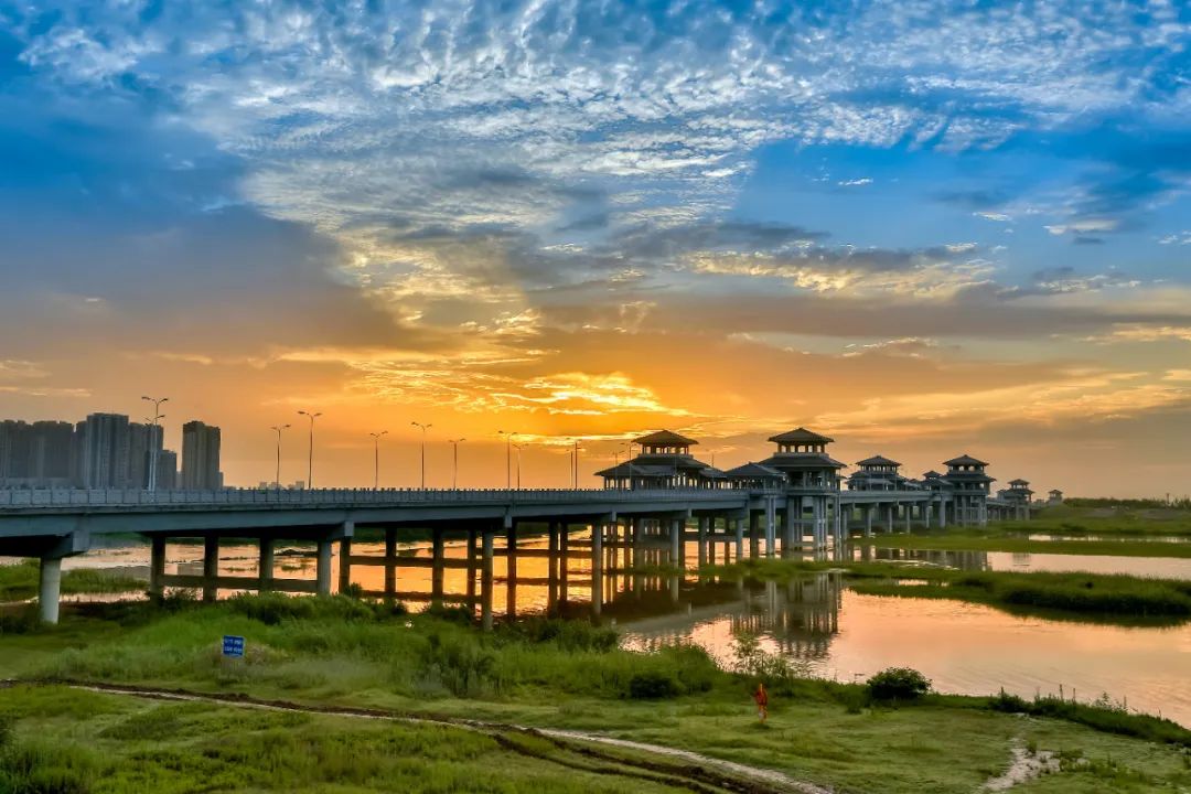 西安湿地风景区,西安东郊最美湿地公园
