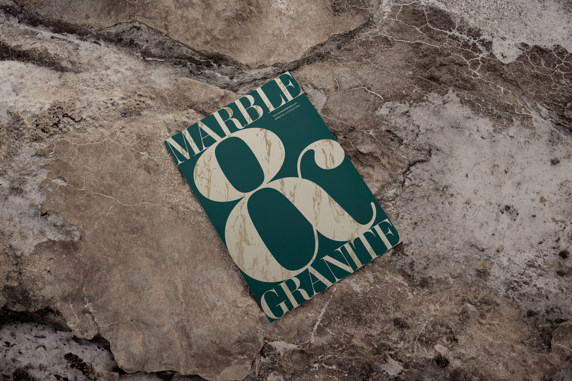 VI品牌设计：“抽象化”——VeroBeachMarbleGranite大理石品牌