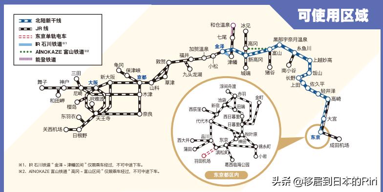 日本jrpass7日周游券,东日本新干线
