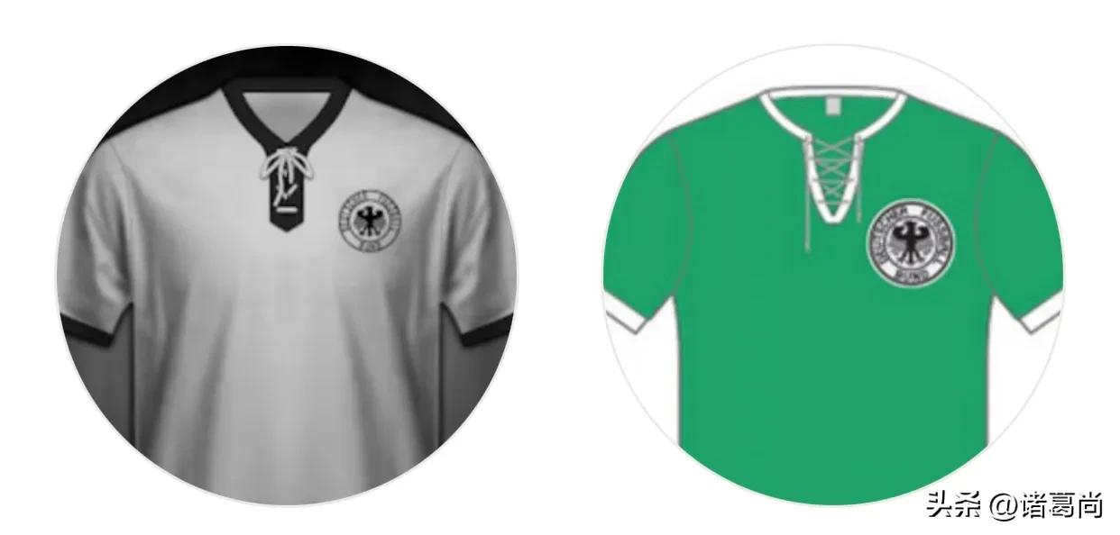 德国历届世界杯客场球衣,四冠王德国