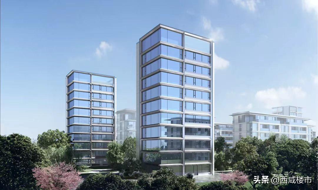 沣西新城沣河边豪宅别墅,沣河河景大平层