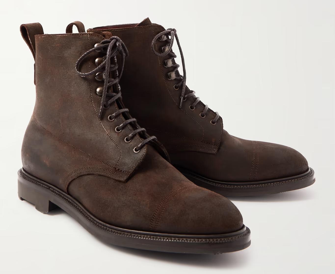 成功集邮EdwardGreen咔叽村靴：蜡翻毛Galway