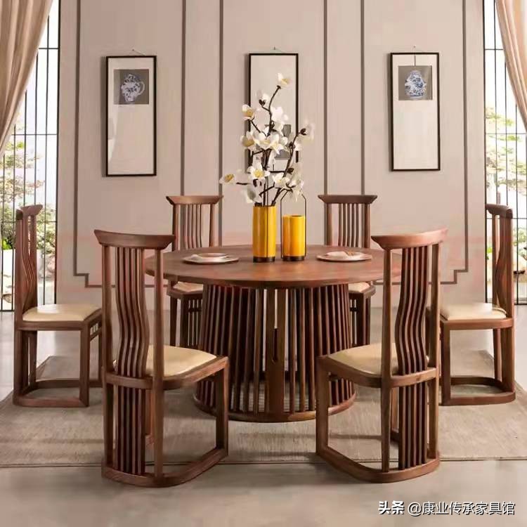 新中式胡桃木家具推荐,永不过时的中式家居