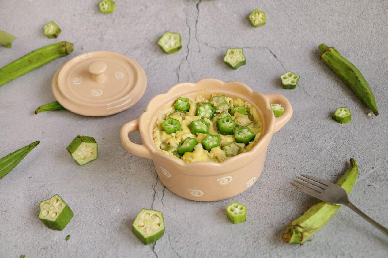 18个月的宝宝感冒怎么做秋葵蒸蛋,宝宝辅食秋葵蒸蛋的做法1岁以上