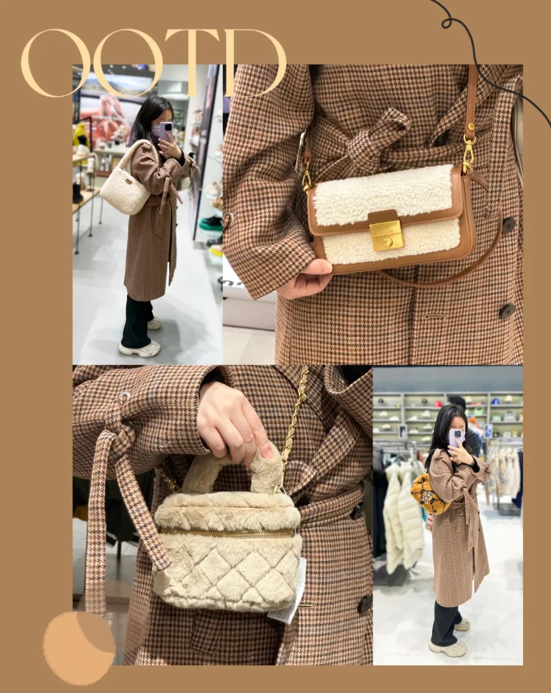 秋冬轻奢毛毛包推荐,毛毛包秋冬轻奢