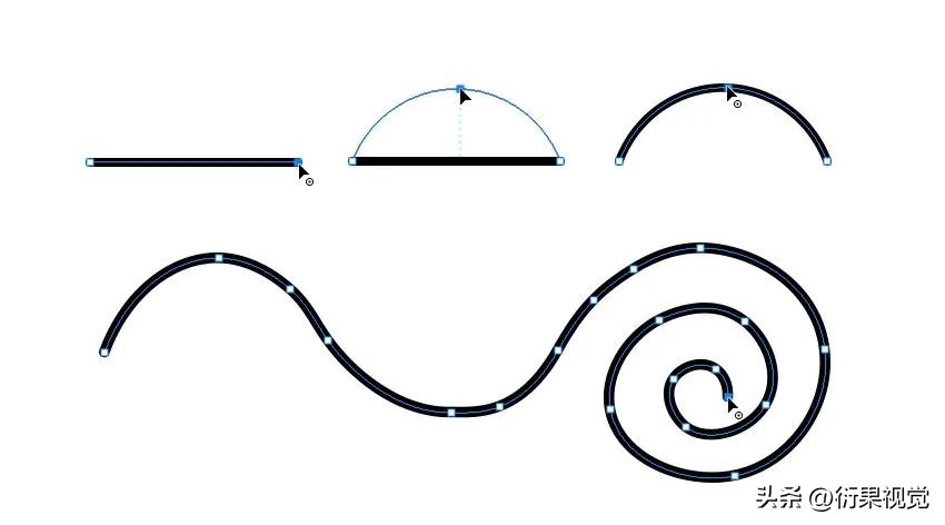 ps软件怎样绘制线条,ps怎么画图形的轮廓线条