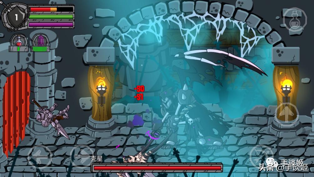 这个致敬魂系作品的大型移植手游，满足你在手机上抖M的欲求