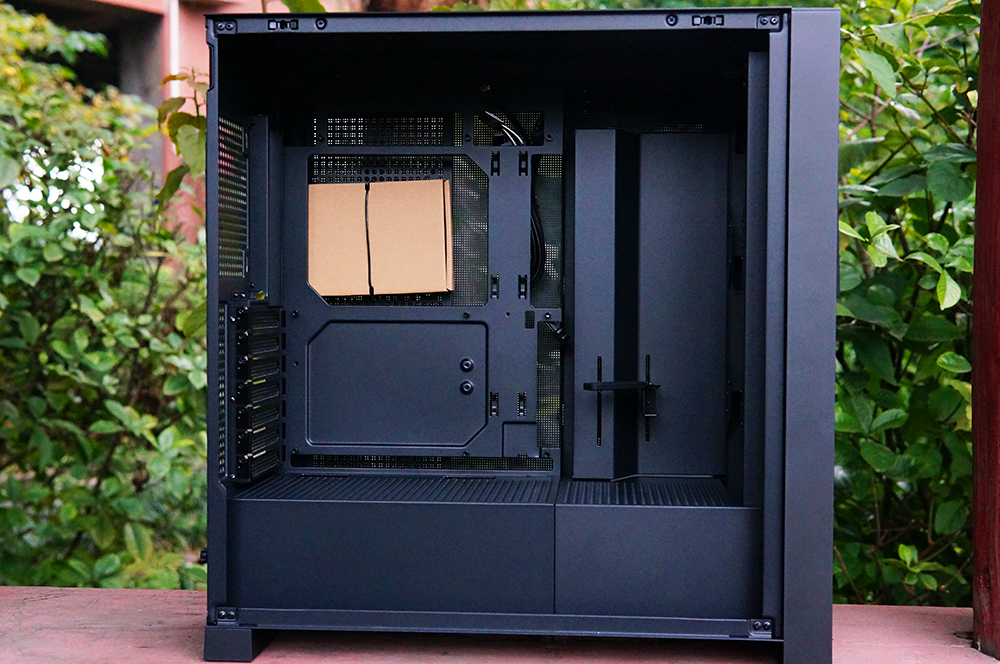 鑫谷昆仑御风幻影黑机箱,鑫谷昆仑御风机箱分体式水冷