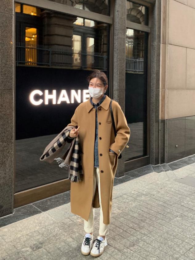 冬天离不开的军大衣,有种永不褪色的优雅就是驼色大衣