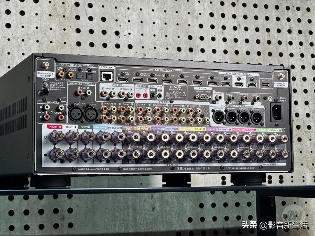 天龙旗舰功放avc-a1h评测,denon天龙avc-3530g功放