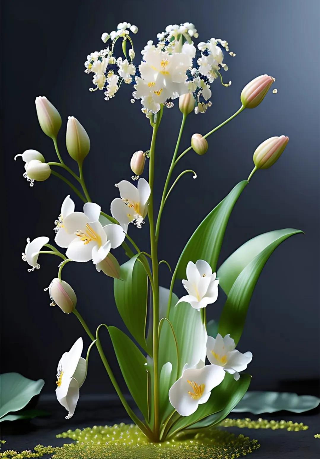 兰花图片壁纸高清大图,兰花墨兰壁纸