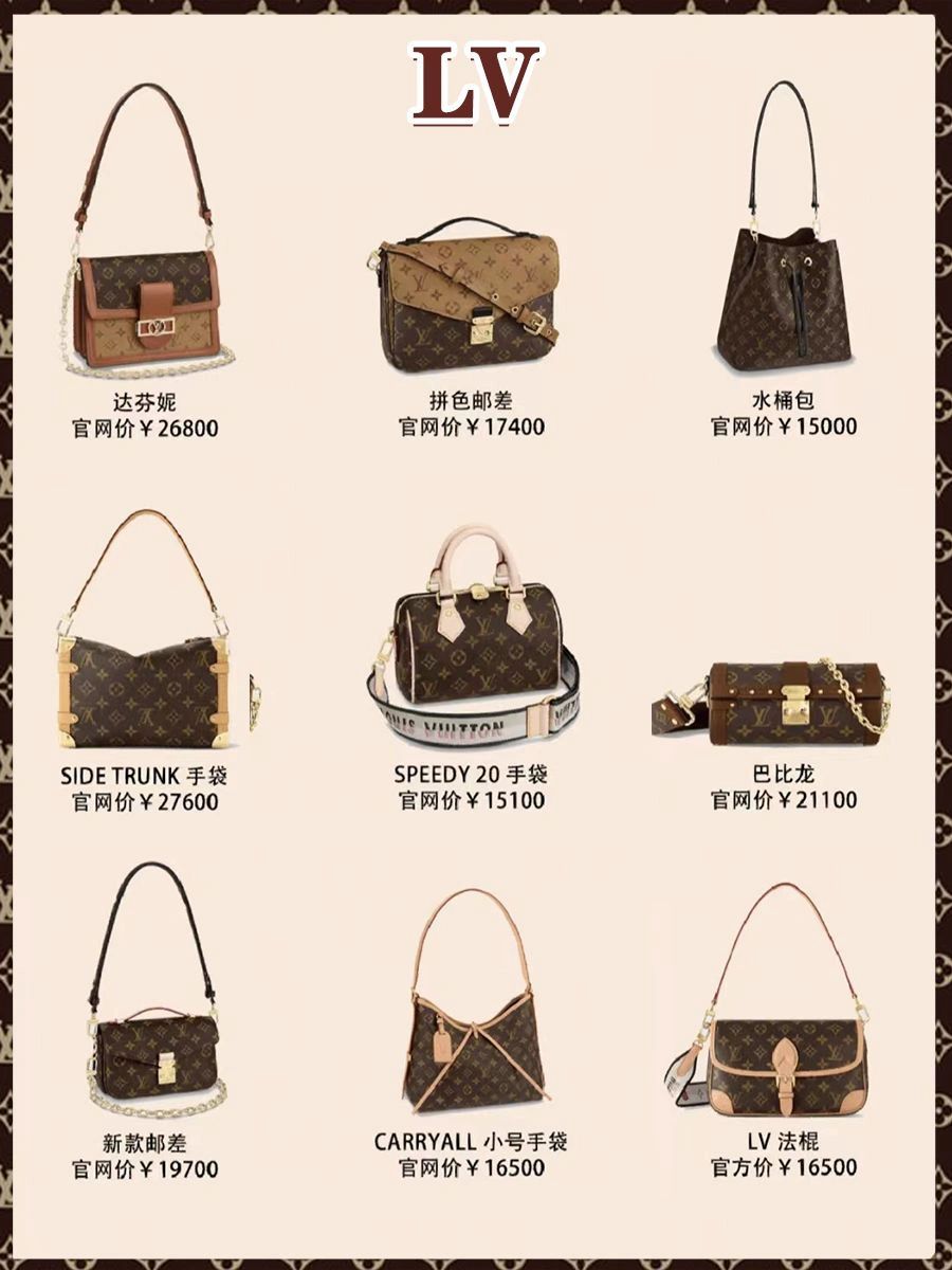 各大品牌经典款包包,各品牌经典不过时包包