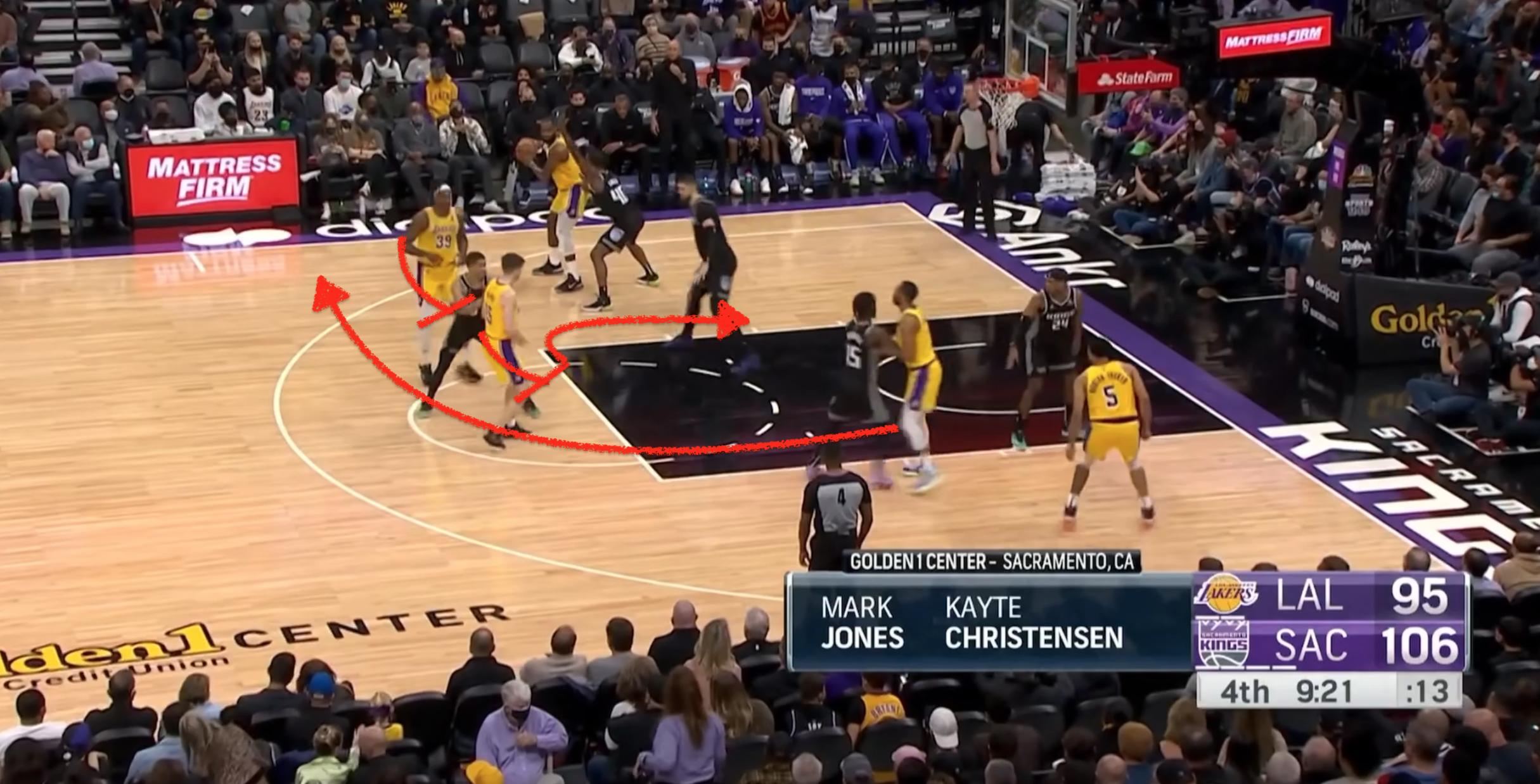 湖人詹姆斯杀手锏教学,湖人惊人战术