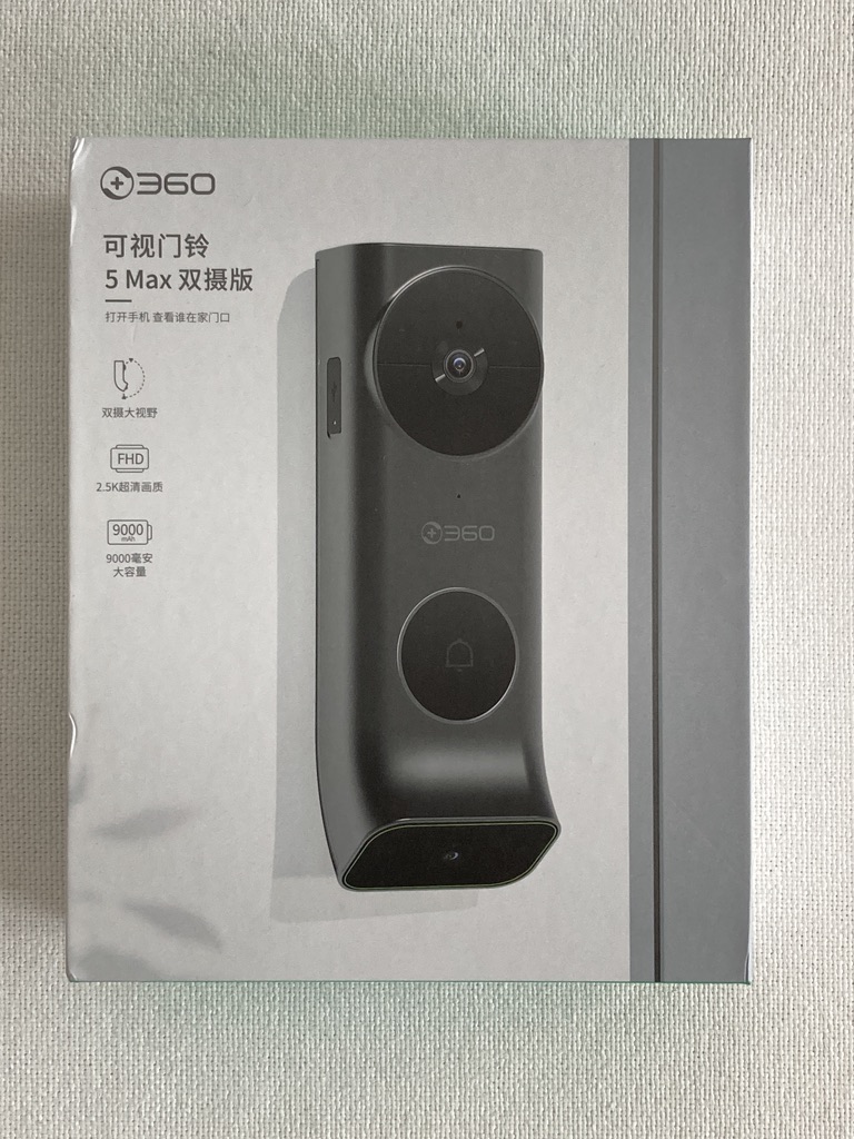 360可视门铃简介,360可视门铃5max怎么安装