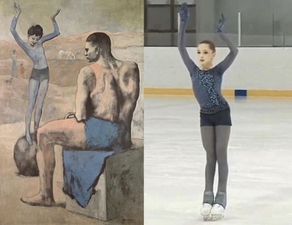 花滑女神颜值与实力并存,花滑俄罗斯选手的神仙颜值