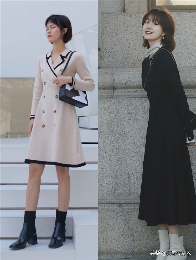 高级感平头靴,今年最流行的平头靴