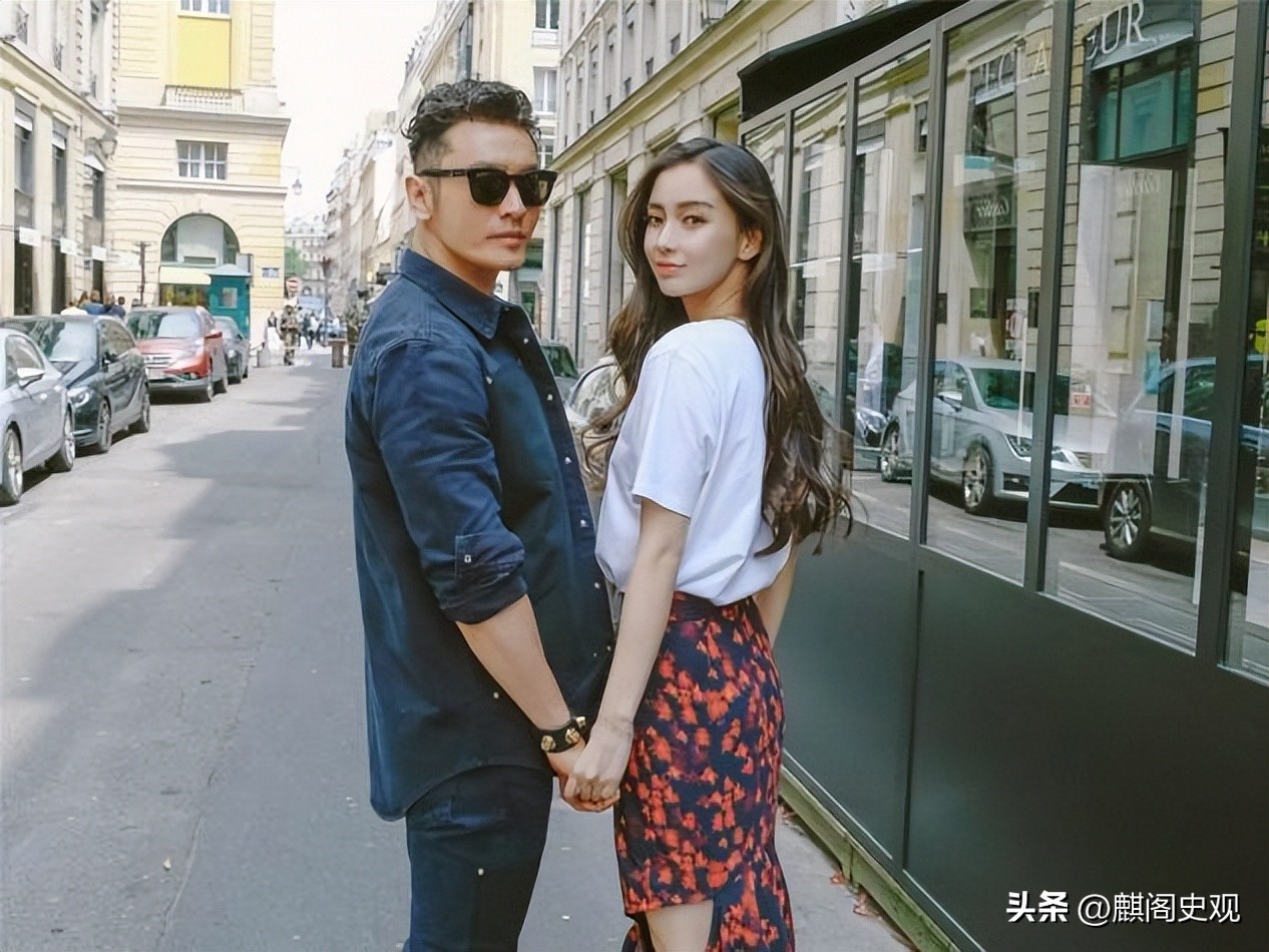 黄晓明又和绯闻女友同框了,黄晓明和前女友合照